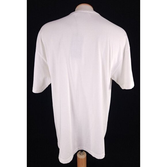 Rhude World Champion T-Shirt L Mens Off-White Cotton Tee - Picture 6 of 16